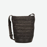 Per Lei New York - Women's Emery Woven Leather Shoulder Bag