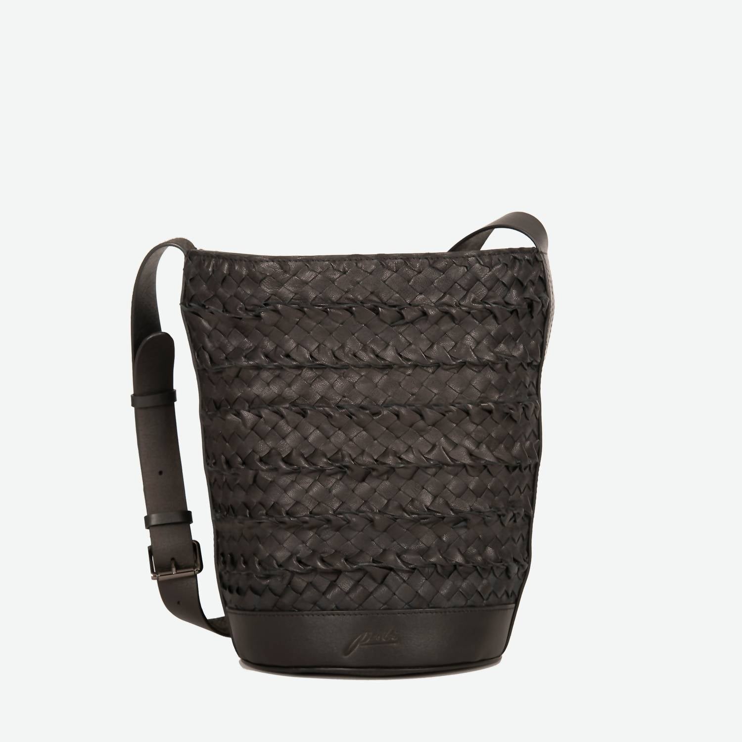 Per Lei New York - Women's Emery Woven Leather Shoulder Bag