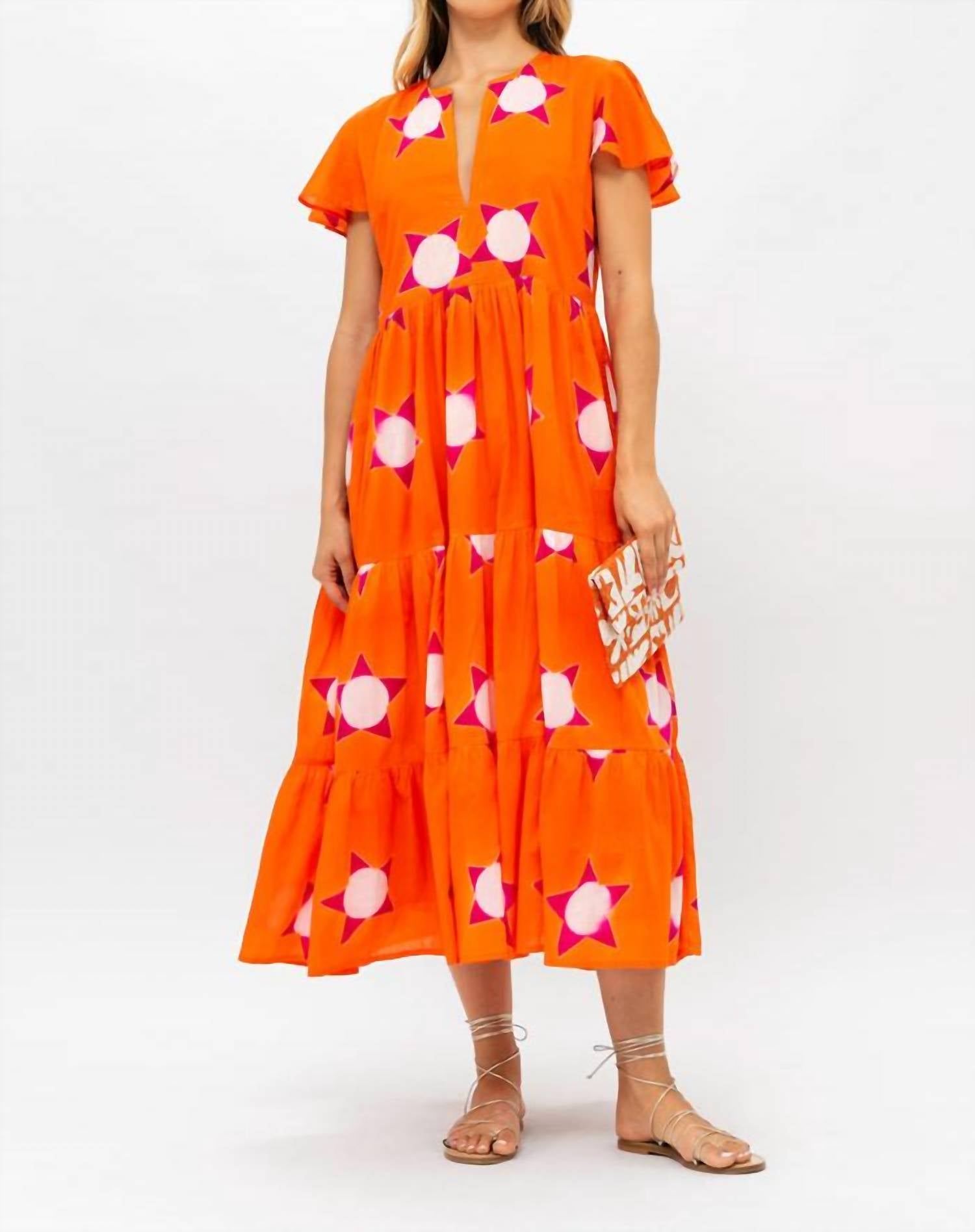 Oliphant - V-neck Maxi Dress