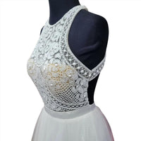 Precious Formals - Beaded Illusion Formal Ball Gown