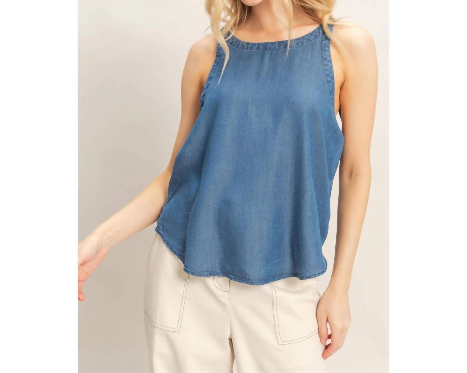 Hyfve - Amanda Denim Top