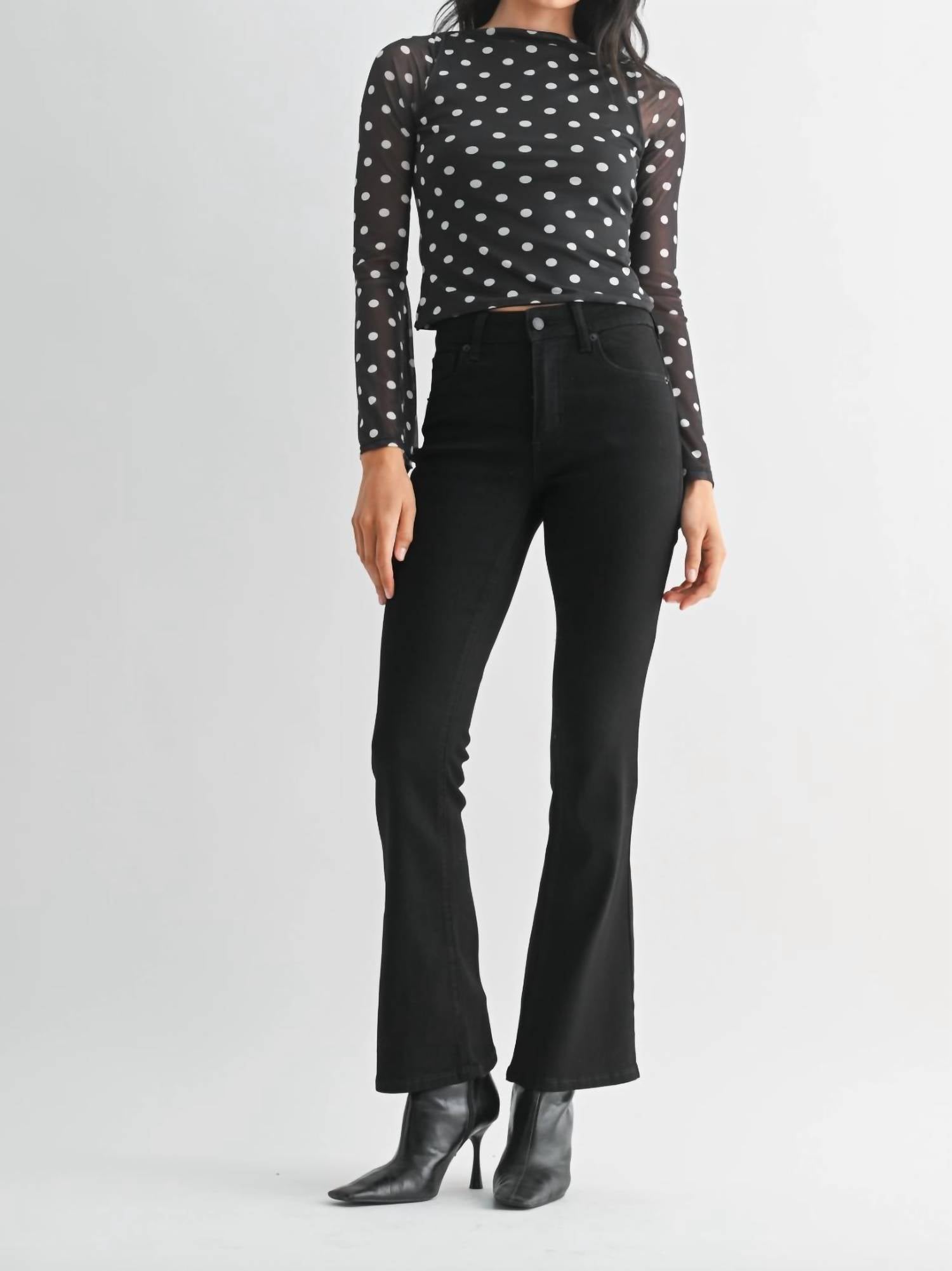 Just Usa - Riley Mid Rise Bootcut Jean