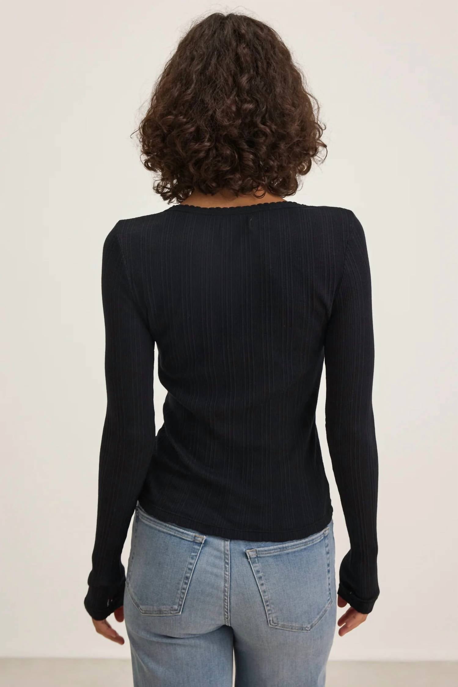 Velvet By Graham & Spencer - Mauri Long-sleeve Top