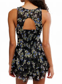 Free People - Raven Printed Mini Dress