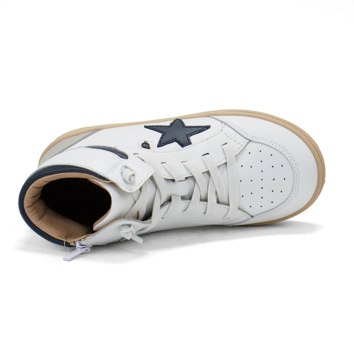 Oldsoles - Boys Star Tracker High-top Lace-up Casual Shoes