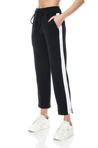 ariella Straight Leg Scuba Pant in black - women's jeans - view 4