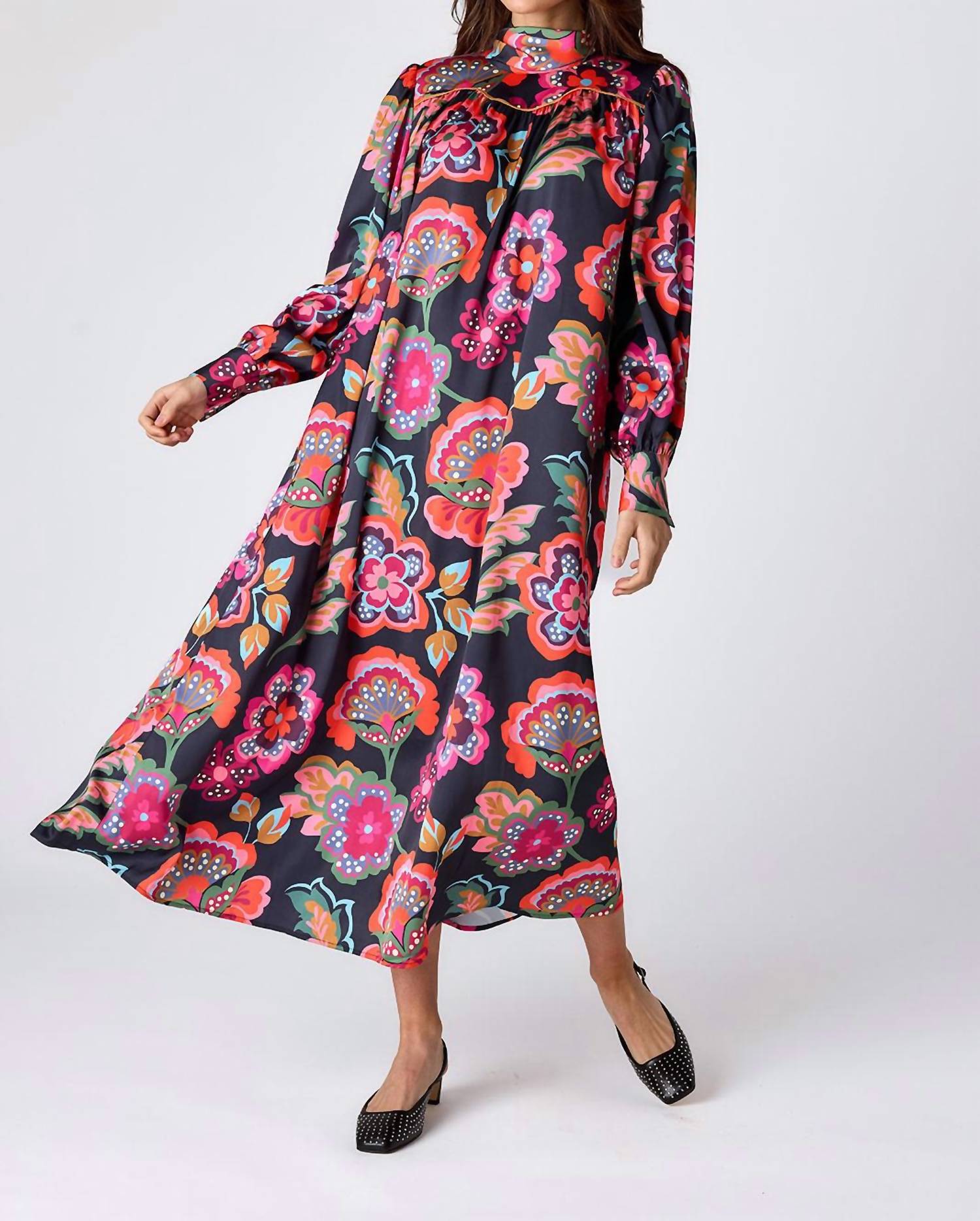 Crosby By Mollie Burch - Ryder Long Sleeve Midi Dress