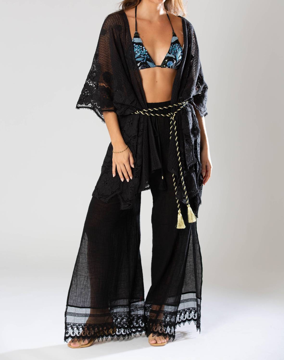 Miguelina - Orion Cotton Gauze Beach Pants
