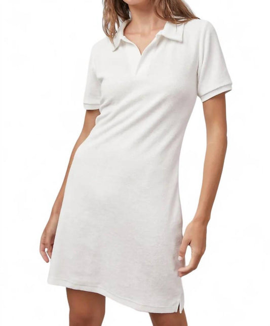 Rails - ELANA TERRY CLOTH POLO DRESS