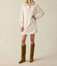 Faherty - Legend Quarter Zip Dress