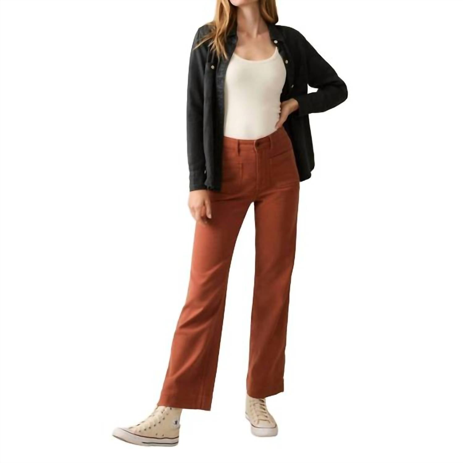 Faherty - Terry Patch Pocket Wide-leg Pants