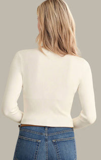 525 America - Anne High Rib Waist Cardigan
