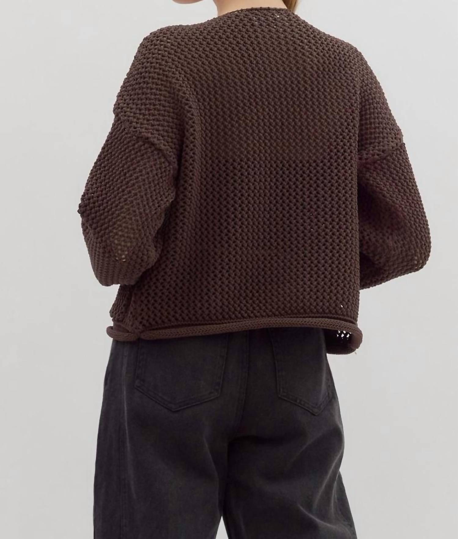 Entro - Crochet Cardigan