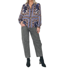 West Of - Nadia Button Front Top