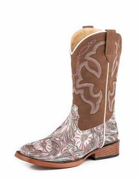 Roper - Girl's Raya Floral Boots