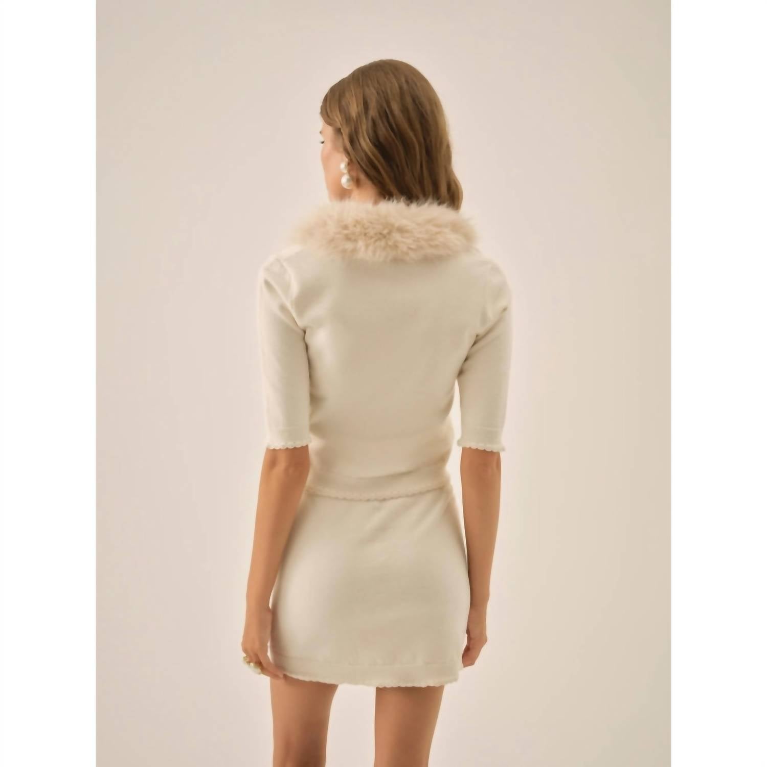 For Love & Lemons - Maura Button Front Cardigan