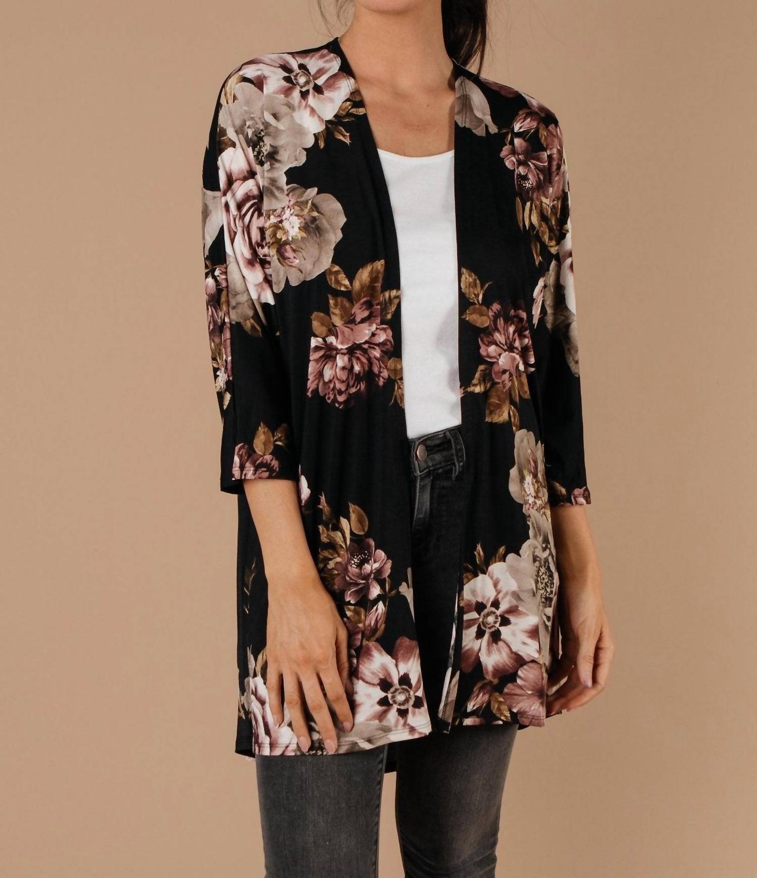 Dora Floral Cardigan