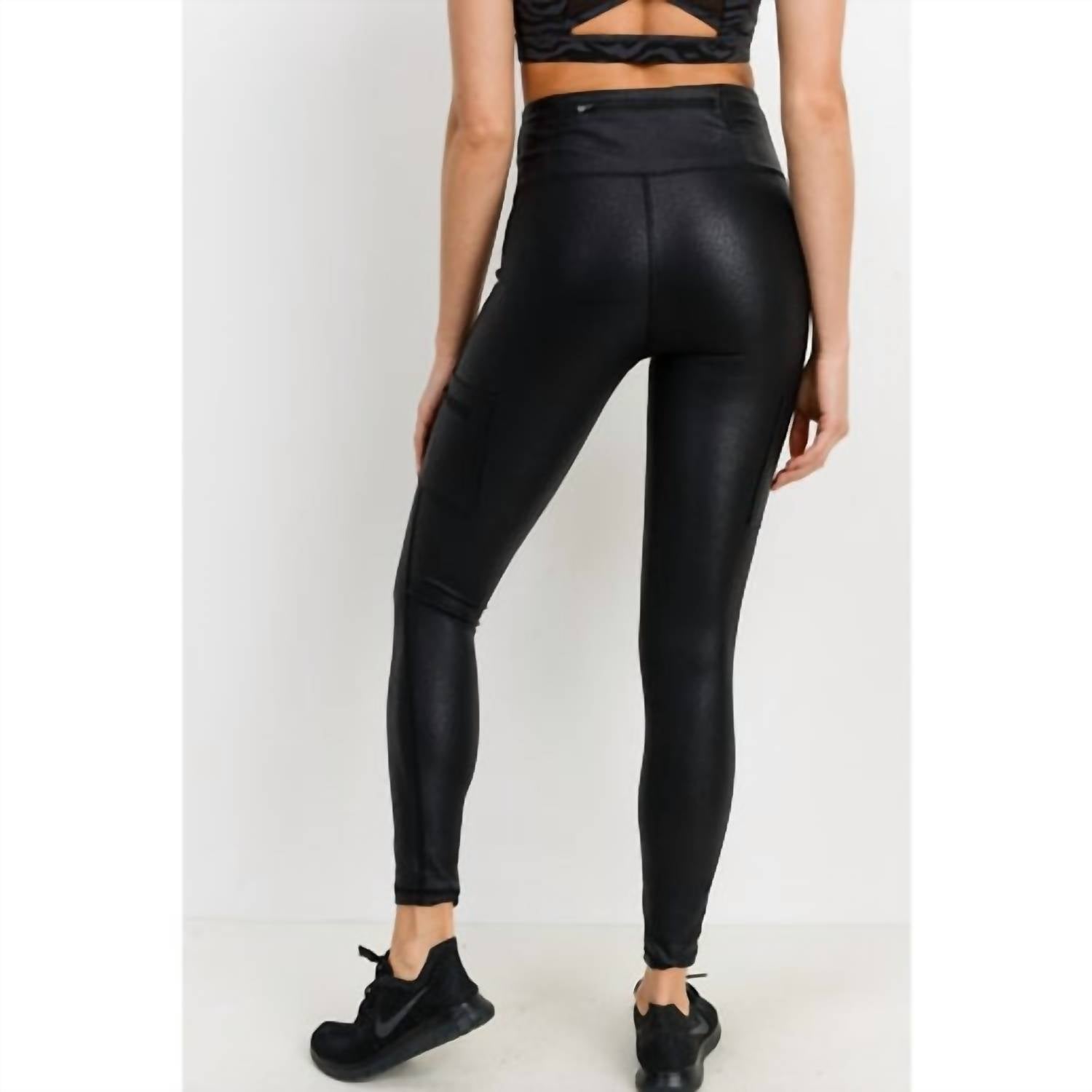 Mono B - Highwaist Foil Leggings