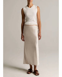 Vince - Side Slit Slip Skirt