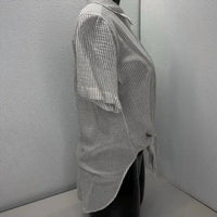 Theory - Women's Hekanina Striped Button-up Shirt