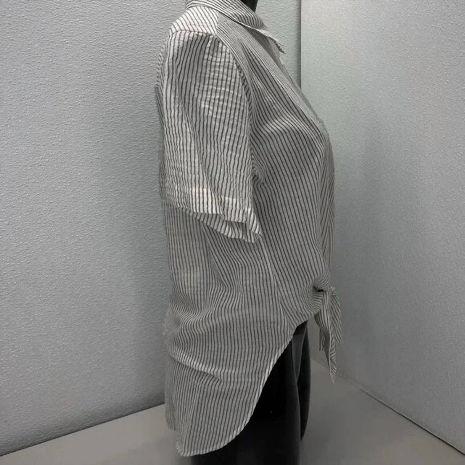 Theory - Women's Hekanina Striped Button-up Shirt