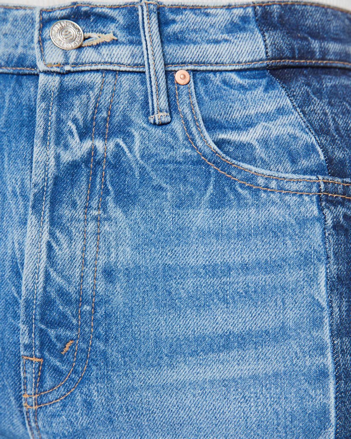 Mother - High-waisted Wide-leg Jeans
