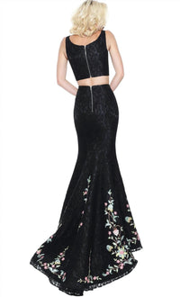 Sherri Hill - Two-Piece Mermaid Prom Dress