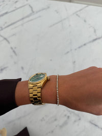 Chansuttpearls - Women's The Caroline Tennis Bracelet
