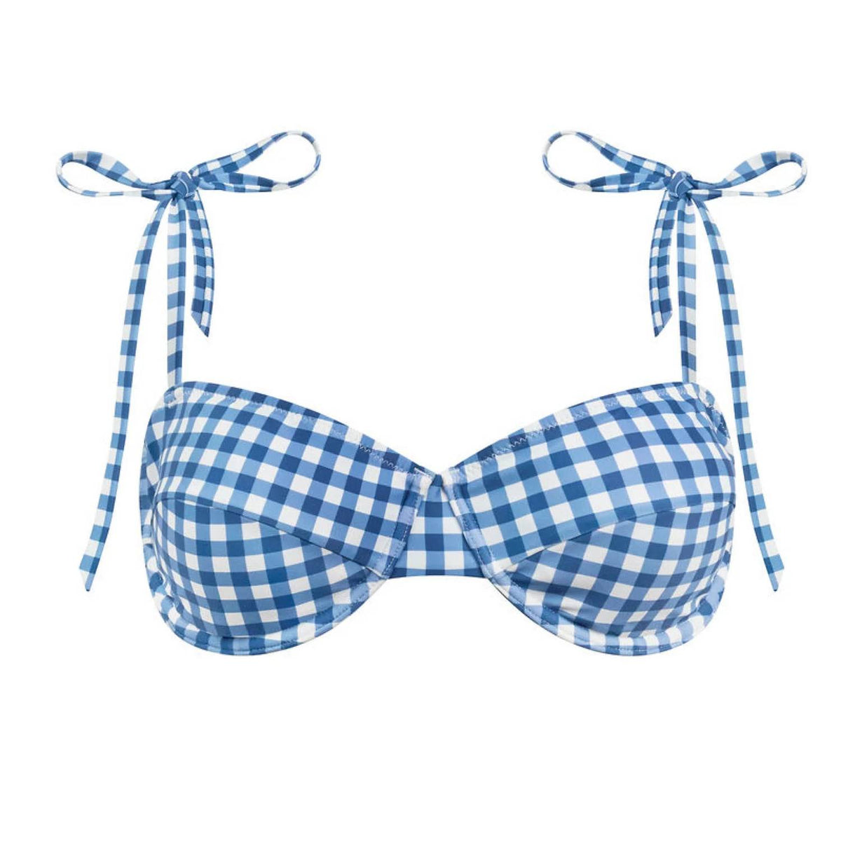 Minnow - Women's Picnic Gingham Bikini Top
