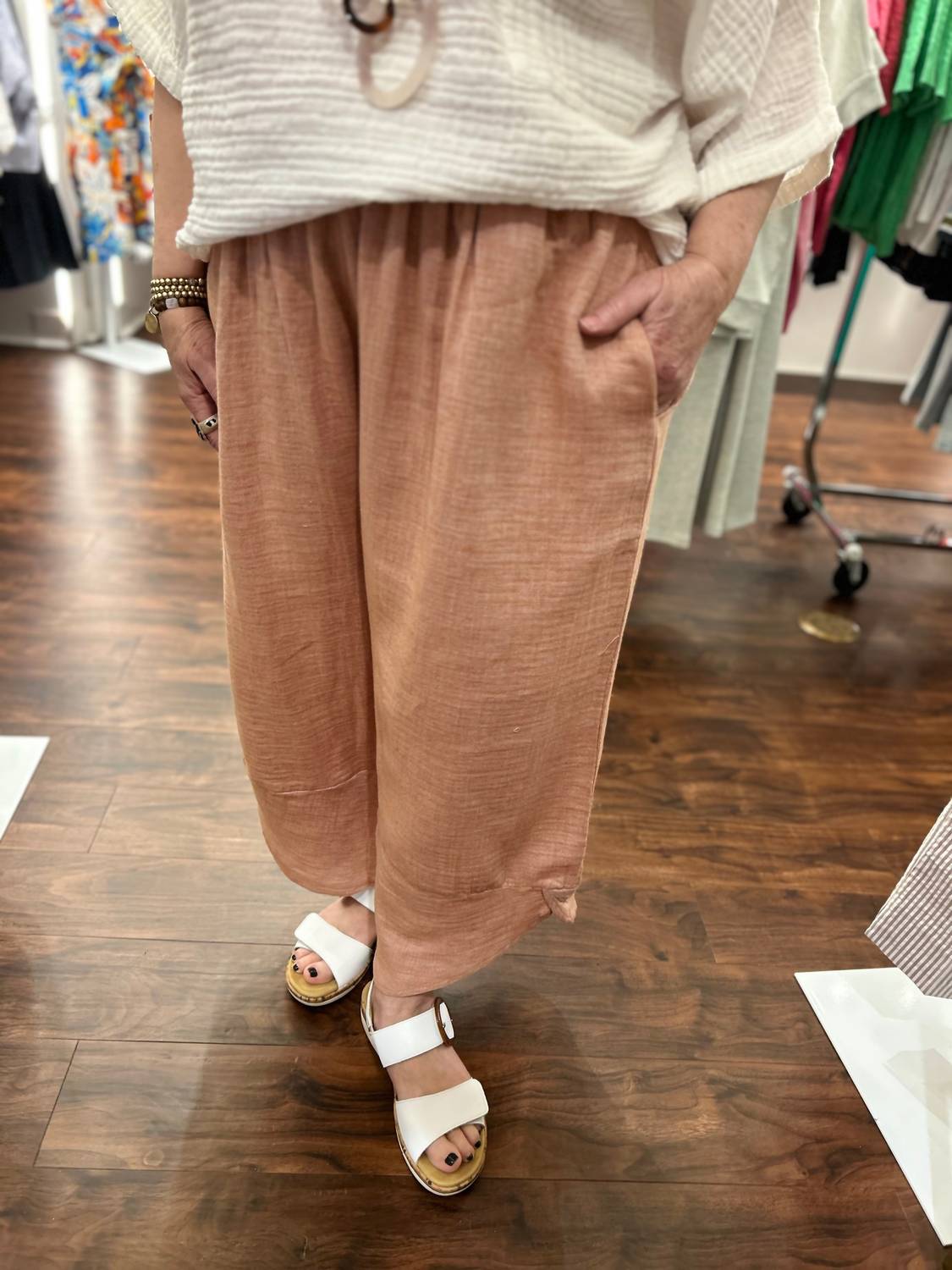 Kozan - Hayes Crinkle Waistband Pant