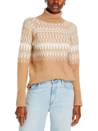 Single Thread - Metallic Turtleneck Sweater
