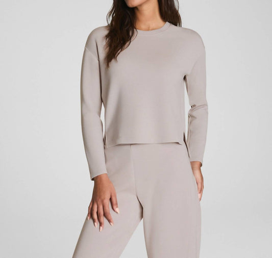 Spanx - Airessentials Long Sleeve Side Slit Top