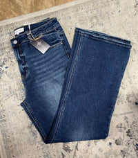 Risen - Mid Rise Relaxed Bootcut Jeans - Plus