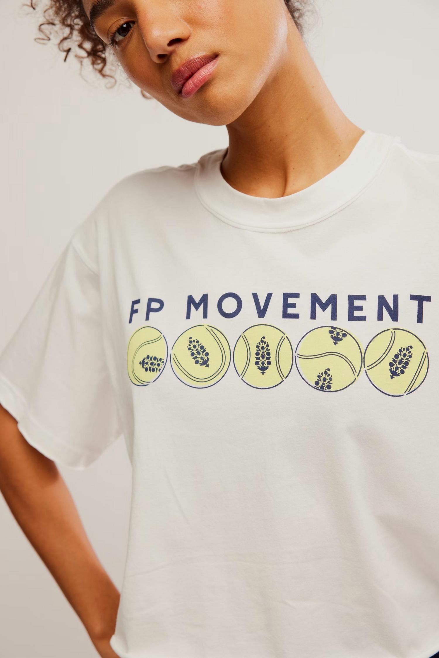 Fp Movement - Inspire Tee Court Logo Top