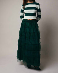 Sunday Edition - Holly Tiered Midi Skirt