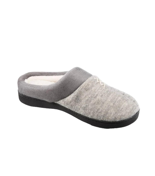 Isotoner - Women's Marisol Microsuede Hoodback Slipper