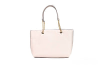 Michael Kors - Women's Jet Set Leather Front Zip Chain Tote Bag Purse Medium