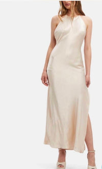 BARDOT Boston Slip Dress in champagne - women's dress