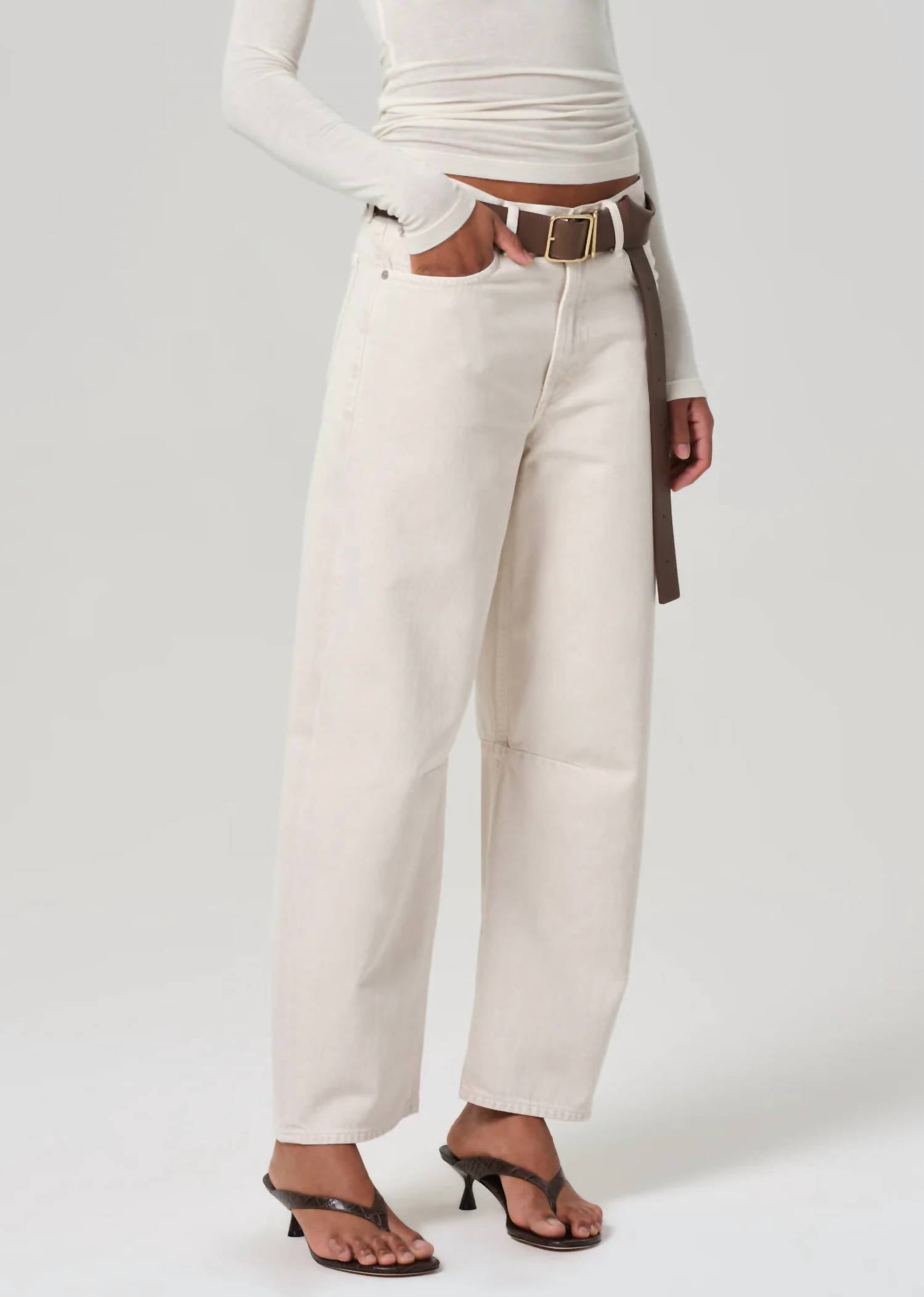 Citizens Of Humanity - Relaxed Barrel Leg High Rise Jean