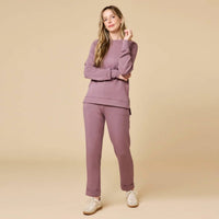 Softies - Dreamtech Crew Tunic With Side Zip & Flood Pant Set