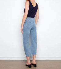 Charlie B - Cropped Barrel Leg Jeans