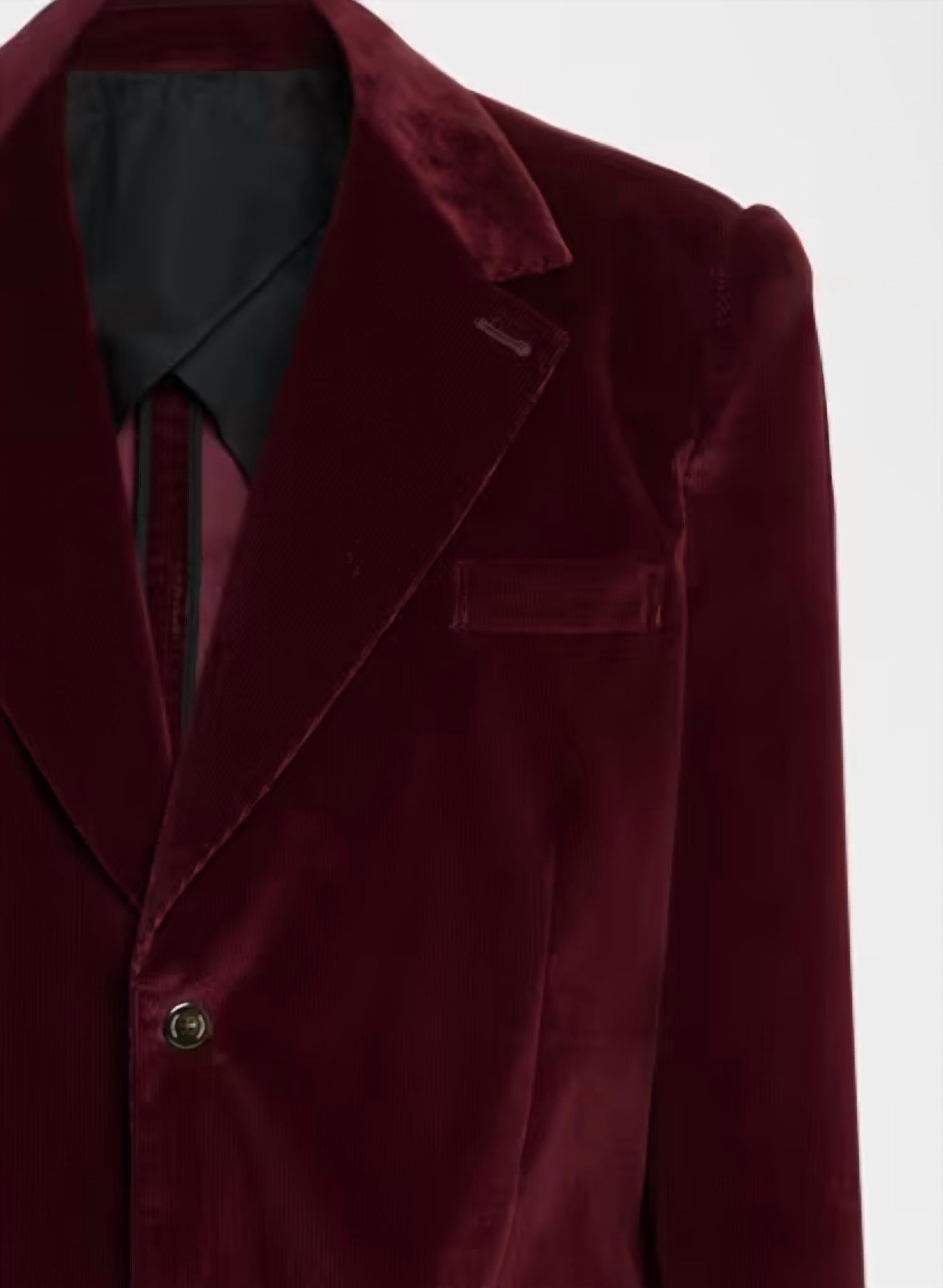 Willy Chavarria - Men's Chuco Corduroy Blazer
