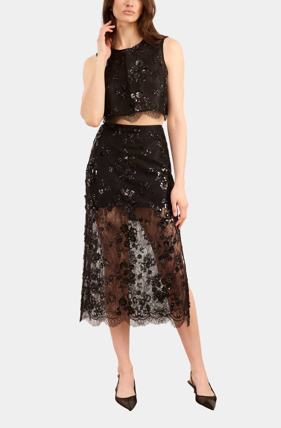 Cami Nyc - Women's Aracely Sequin Lace Top