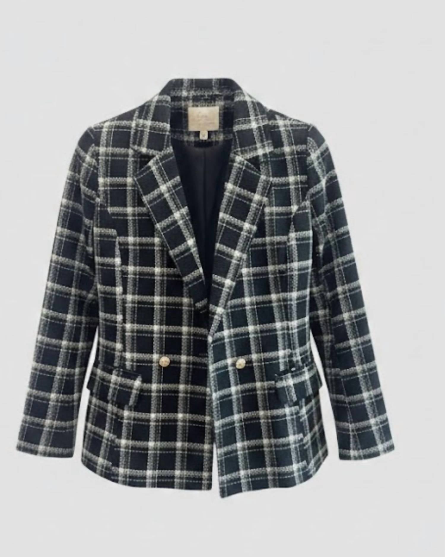 Layerz Clothing - Women's Daphne Plaid Blazer