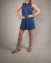 Z Supply - Women's New Day Denim Mini Dress