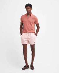 Barbour - tartan pique polo