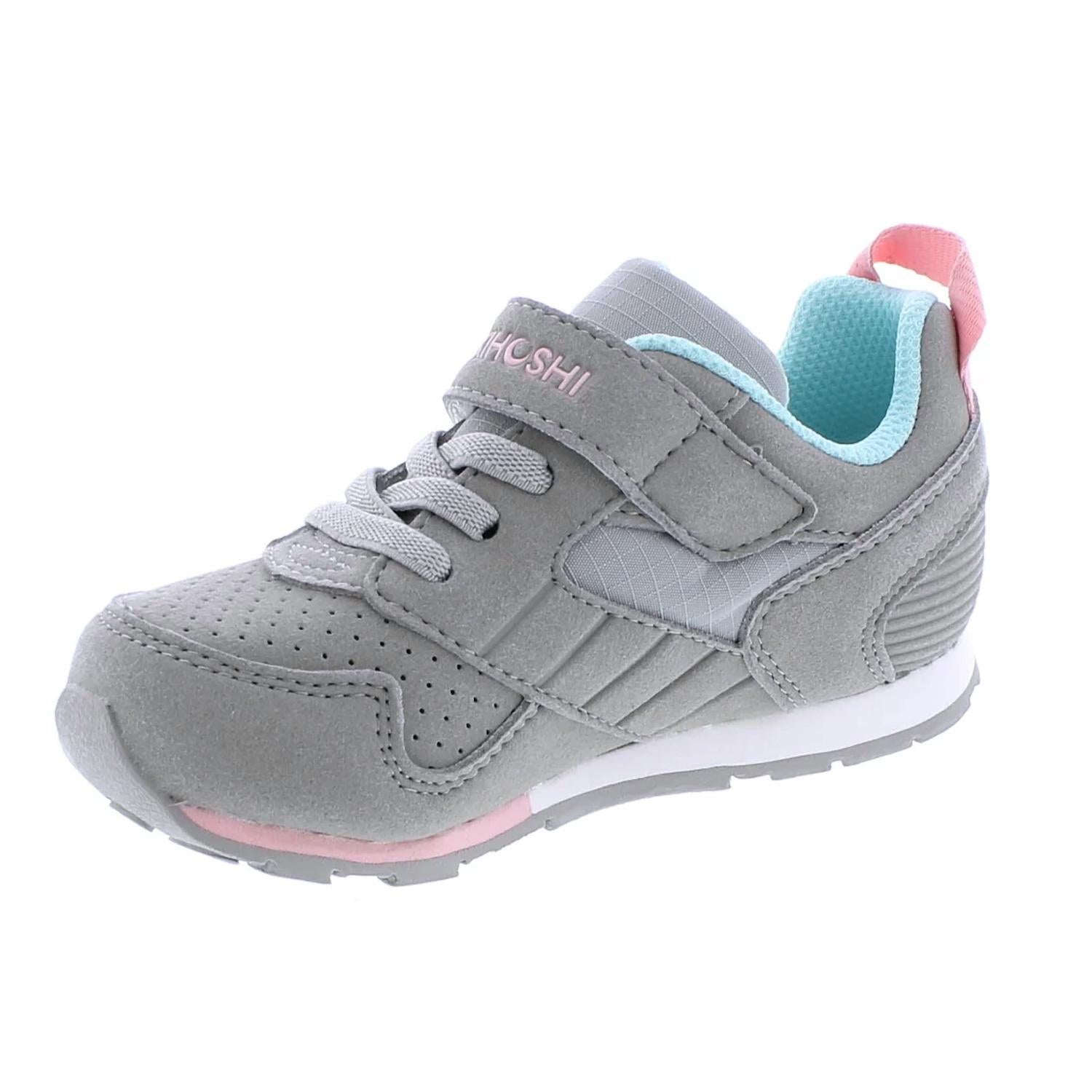 Tsukihoshi Kids Racer Sneaker in grey pink - kids' sneaker - view 4