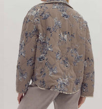 Entro - Floral Open Jacket