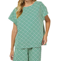 See And Be Seen - Short Sleeve Texture Top