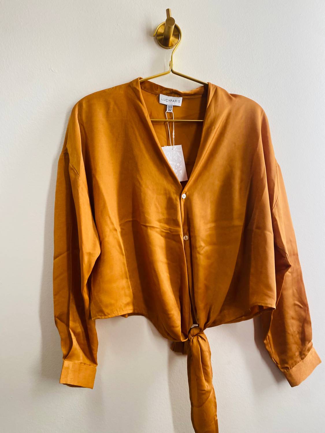 Lucy Paris - Gloria Wrap Top